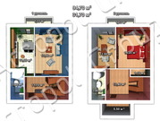 3-к квартира ДВУХУРОВНЕВАЯ,  Ирпень