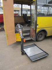Переоборудование автобусов для перевозки инвалидов 