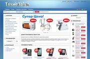 Продам интернет магазин бытовой техники www.tehnotown.zp.ua